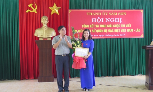 Sức lan tỏa từ cuộc thi tìm hiểu quan hệ đặc biệt Việt Nam - Lào năm 2017 ở Thanh Hóa